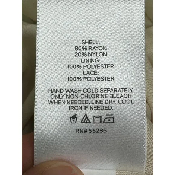 NWT EXPRESS Polka Dot Lace Detailed Trapeze Dress, Sz L - Picture 15 of 16